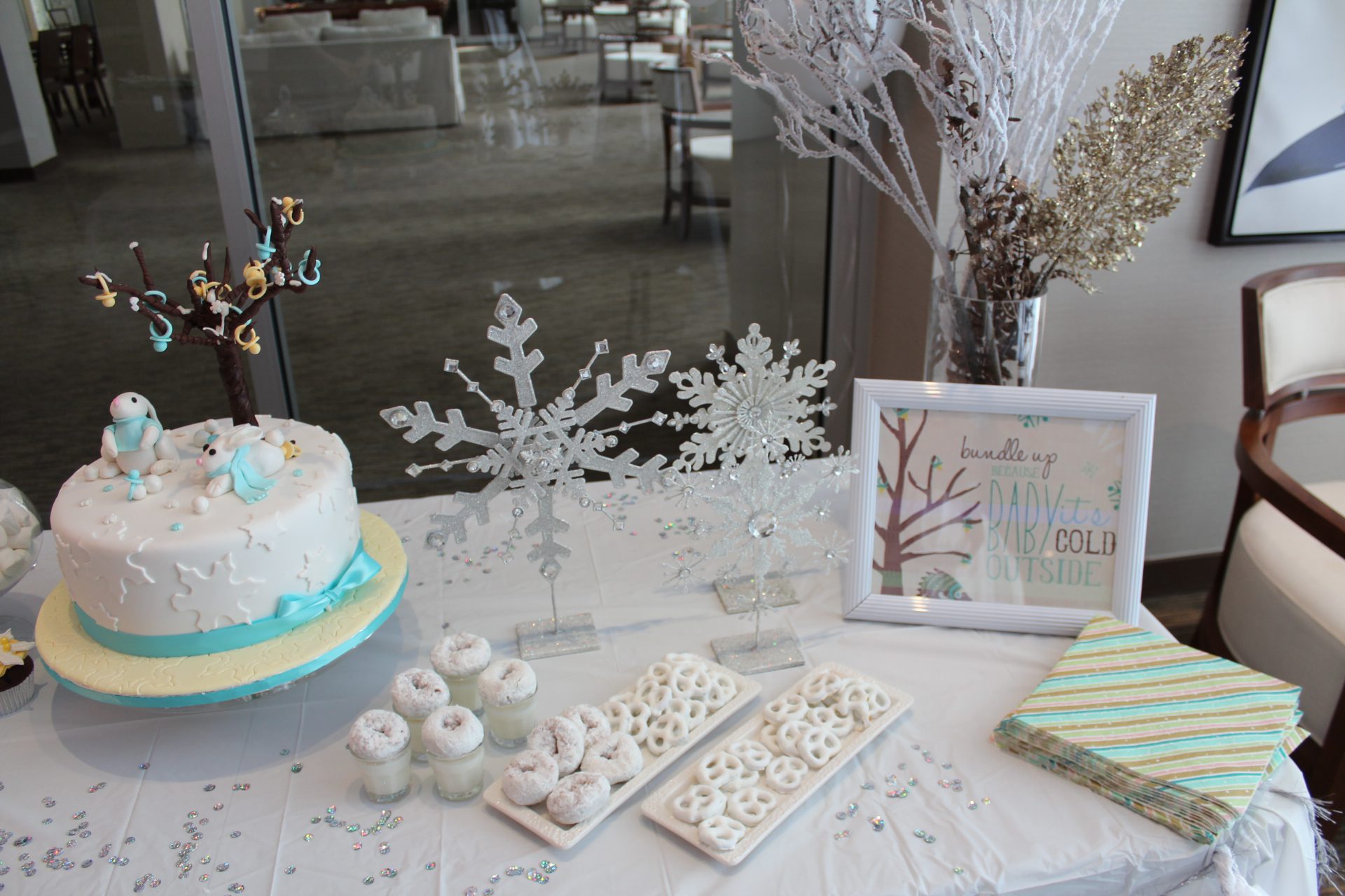 Baby it's cold outside - Baby Shower Details and Printables