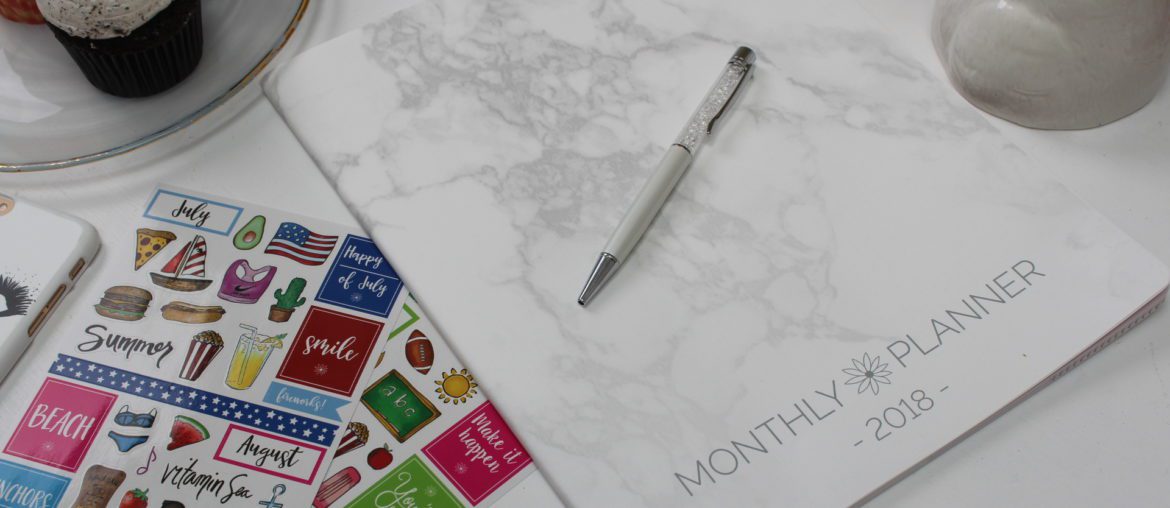 marble monthly planner